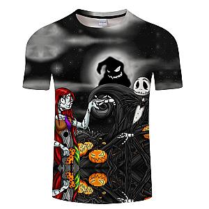 Skull Halloween Style Fashion T-shirt