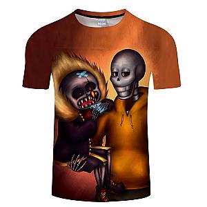 Skull Daddy And Baby Fashion T-shirt