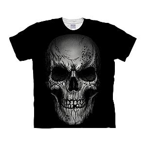 Skull Black Theme Fashion T-shirt