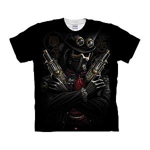 Skull With Guns T-shirt