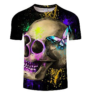 Skull Art Theme T-shirt