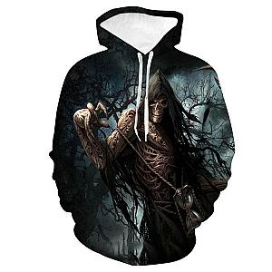 Skull Hoodie - Unique Skull Death In The Night Fashion Hoodie