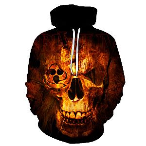 Skull Hoodie - Unique Skull Trivium Fashion Hoodie