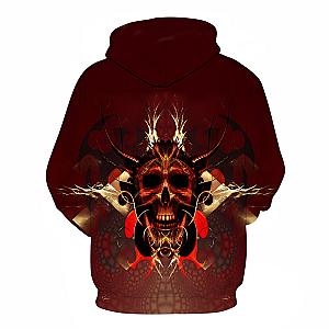 Skull Hoodie - Luxury Skull Fashion Hoodie