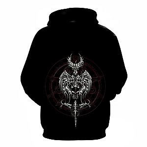 Skull Hoodie - New Style Skull Black Fashion Hoodie