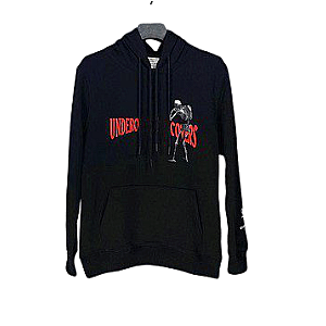 Skull Hoodie - Undercover Skull Black Hoodie