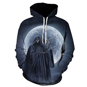 Skull Hoodie - Death Skull Fashion Hoodie