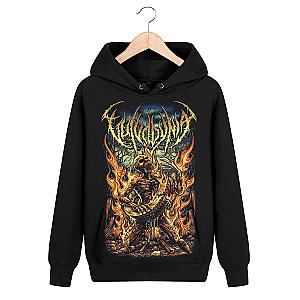 Skull Hoodie - Deathcore Rock Black Fashion Hoodie