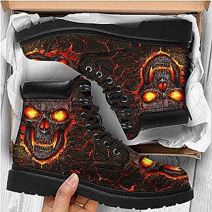 Skull Shoes - Skull Lava All Season Boots NHT290303