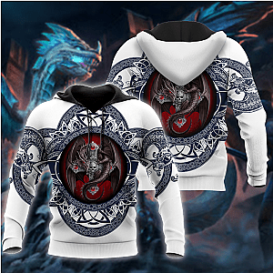 Premium All Over Printed Skull Dragon Shirts MEI