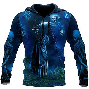 Premium Skull 3D All Over Printed Unisex Hoodie