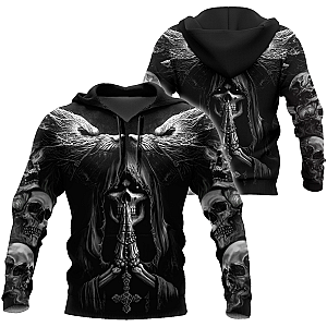 Premium Skull Tattoo 3D All Over Printed Unisex Shirts