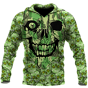 Premium Skull 3D All Over Printed Unisex Shirts