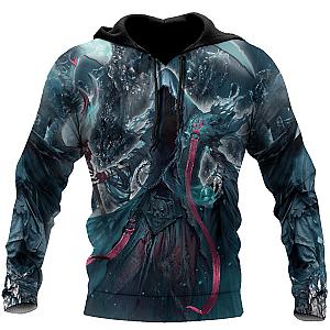 Premium Skull 3D All Over Printed Unisex Hoodie