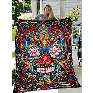 Premium Sugar Skull Blanket