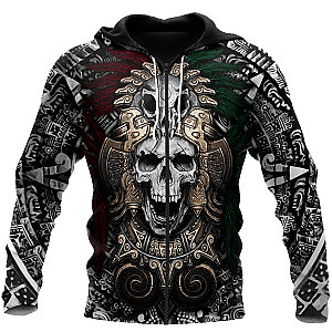 Aztec Skull By ML