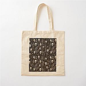 Skull tapestry Cotton Tote Bag