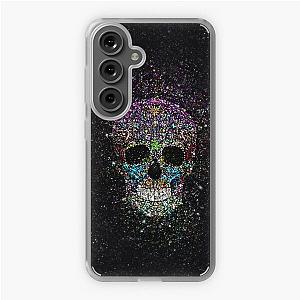 Glitter Color Skull Samsung Galaxy Soft Case