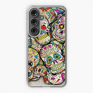 Sugar Skull Collage Samsung Galaxy Soft Case