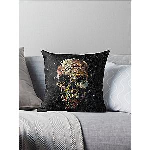 Smyrna Skull Throw Pillow