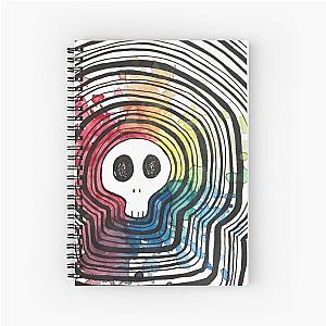 Rainbow Skull Spiral Notebook