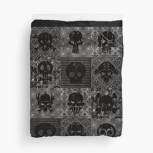 Skull Collage  Duvet Cover