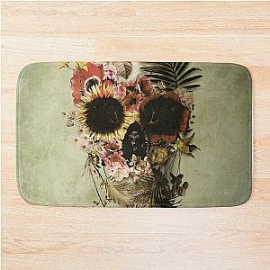 Garden Skull Light Bath Mat