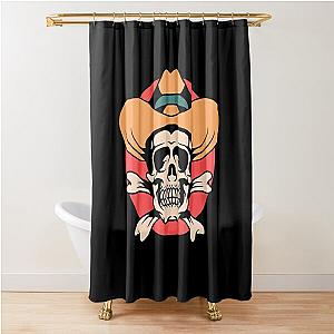 Cowboy Skull Shower Curtain