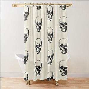 Vintage Skull  Shower Curtain