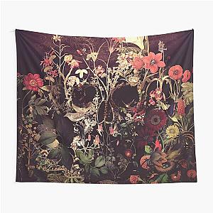 Bloom Skull Tapestry