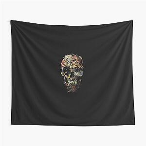 skull flower Tapestry