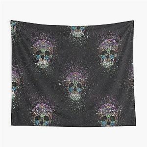 Glitter Color Skull Tapestry