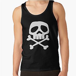 Old School Punk Rock Skull Tank Top