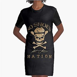 Skull cowboy shirt No shoes vintage Graphic T-Shirt Dress