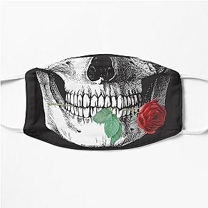 Mask - Skull with Rose Flat Mask