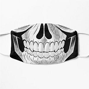 Calavera skull Death - Covid 19 mask Flat Mask