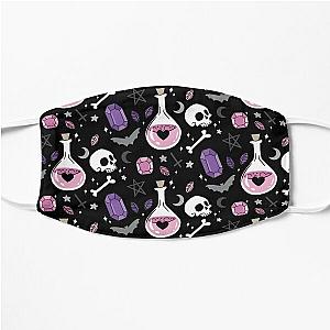 Crystals and Skulls Flat Mask