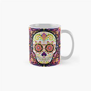 Psychedelic Sugar Skull - Colorful Art by Thaneeya McArdle Classic Mug