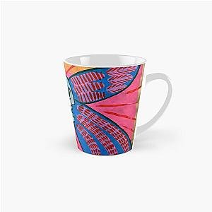 butterfly with skull Handmade illustration Tall Mug