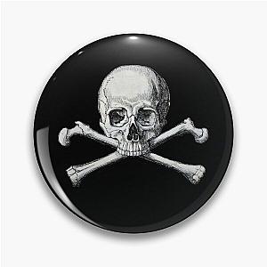 Pirate Skull and Crossbones 1 Pin