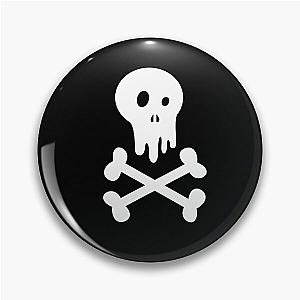 Skull and bones Pin