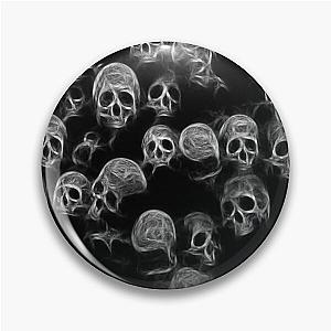 Black and white skulls. Pin