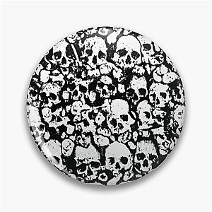 Skull pattern Pin