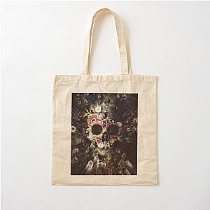 Garden Skull Cotton Tote Bag