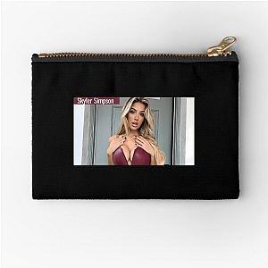 No Waves, Just Skyler Skyler Simpson Zipper Pouches