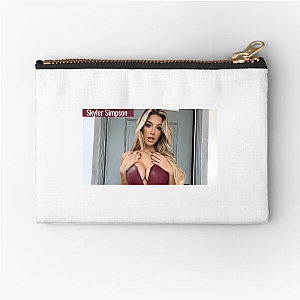 No Waves, Just Skyler Skyler Simpson Zipper Pouches