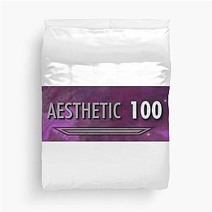 100 Aesthetic Skyrim Duvet Cover