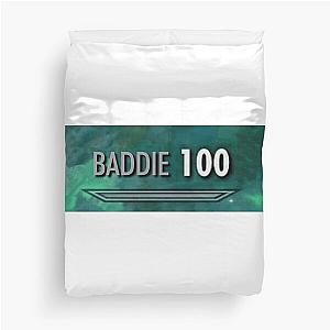 100 Baddie Skyrim Duvet Cover