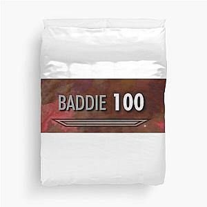100 Baddie Skyrim Duvet Cover