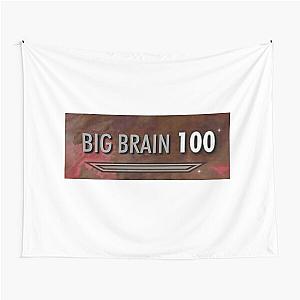 100 Big Brain Skyrim Tapestry